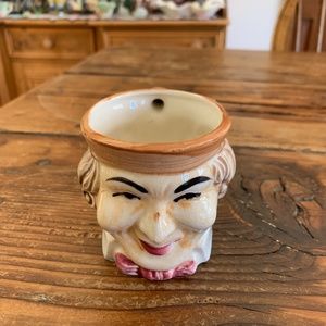 Vintage Man's head Toby mug from Japan